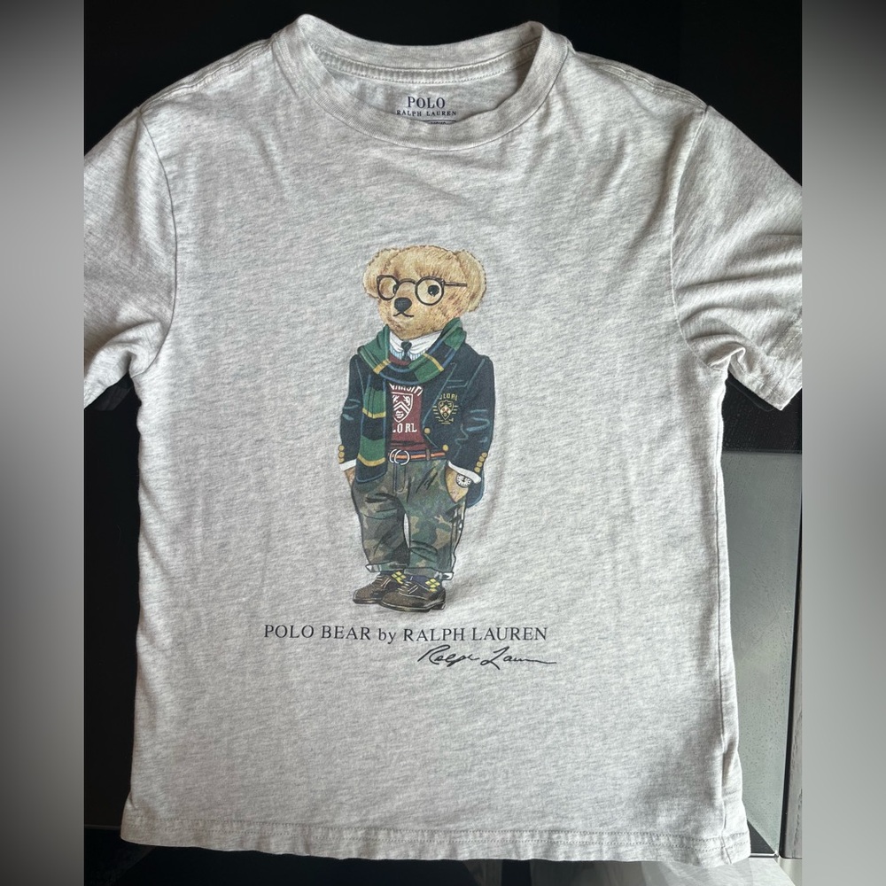 Ralph Lauren Polo Bear T-shirt Boys Size 8